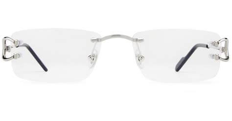 Cartier Eyeglasses In White For Men Lyst