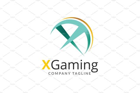 X Gaming Logo Branding And Logo Templates Creative Market