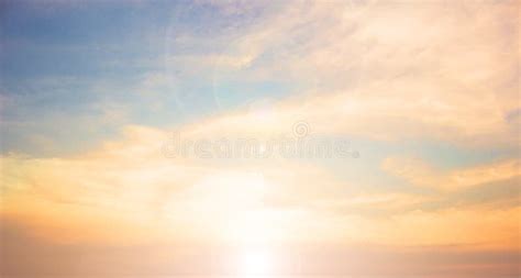 Background Of Colorful Sky Concept Dramatic Sunset With Twilight Color