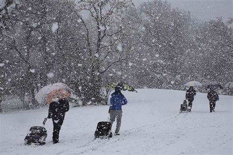 Historic Snowstorm Hits Southern United States Residents Without Power