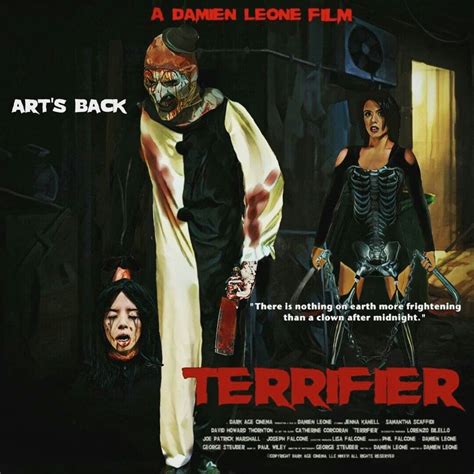 Terrifier Horror Movie Posters Film Art Movie Covers