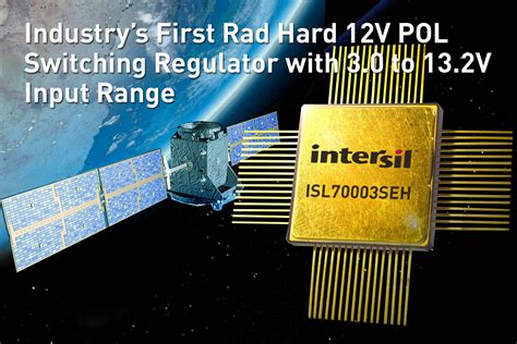 Intersil Introduces Industrys First Radiation Hardened 12v Input Point