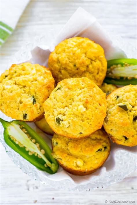 This one is just perfect in. Jalapeno Cornbread Muffins Recipe | ChefDeHome.com
