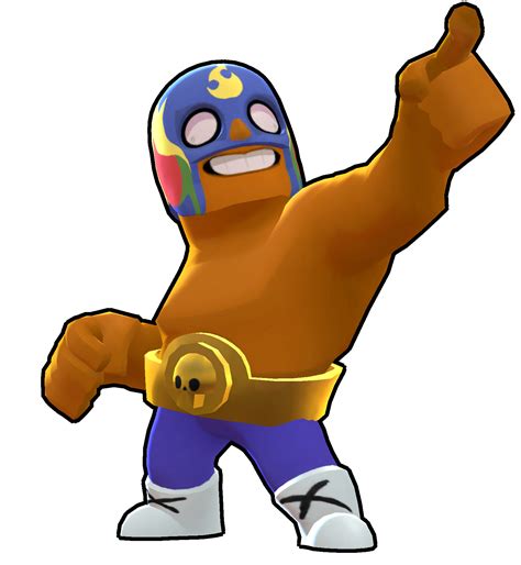 As his super attack, he sends a cloud of bats to damage enemies and heal himself!. El Primo | Brawl Stars Wiki | Fandom
