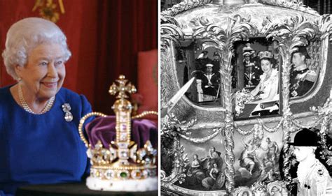 She is known to favor simplicity in court alternative titles: Queen Elizabeth news - Monarch relives Coronation Day ...