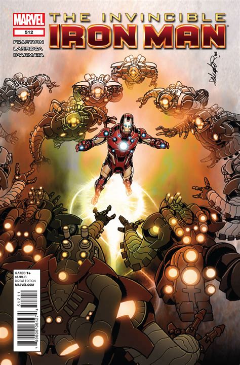 Impossible to defeat, destroy or kill; THE INVINCIBLE IRON MAN #512
