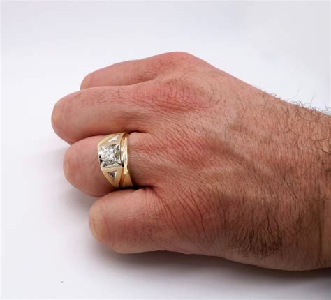 Maybe you would like to learn more about one of these? 14K Yellow Gold 1.07CT Mens Diamond Ring | Property Room