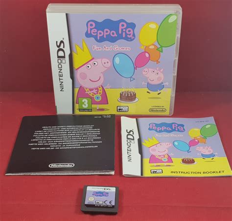 Peppa Pig Fun And Games Nintendo Ds Game Retro Gamer Heaven