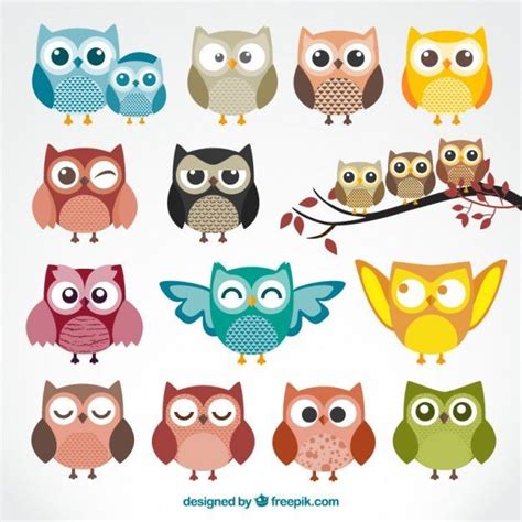 Resultado De Imagen Para Buhos Para Imprimir A Color Cute Owl Cartoon