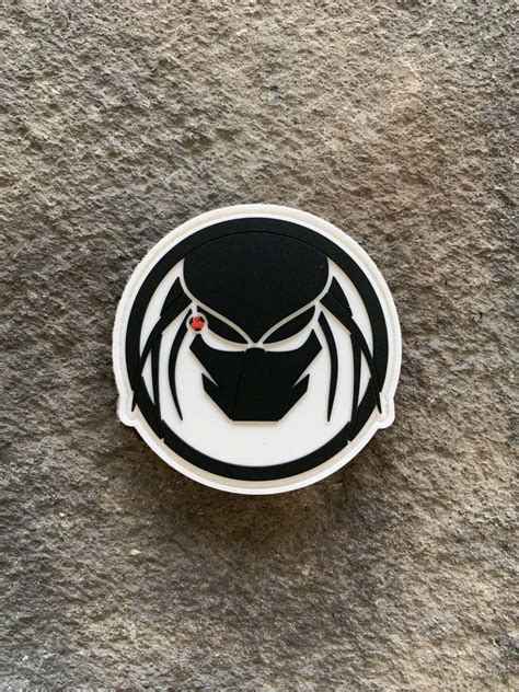 Predator Symbol Pvc Patch Patchops