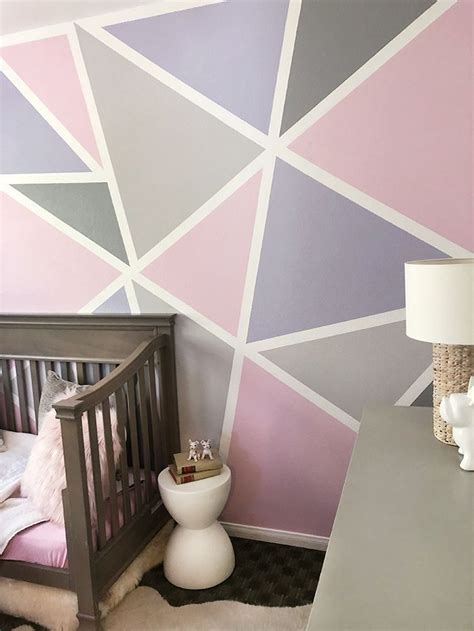 10 Accent Wall Geometric Wall Paint