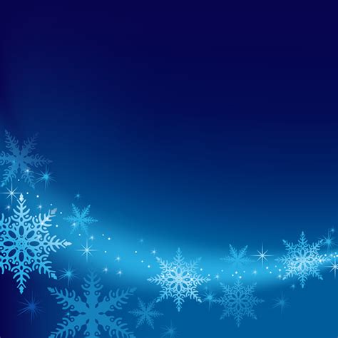 Beautiful Blue Snowflake Vector Background Free Vector Free Download
