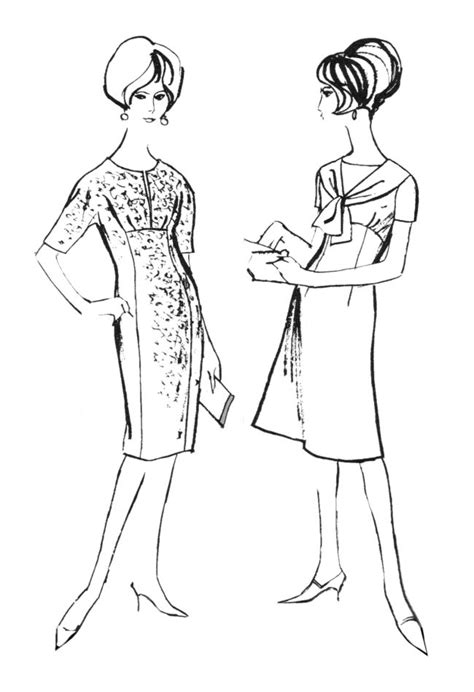 Historical Fashion Coloring Pages Download And Print For Free