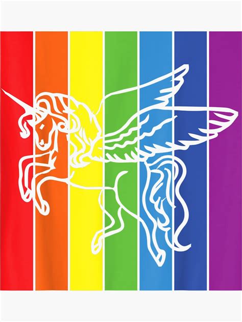 Lgbtq Unicorn Rainbow Lgbtqia Pride Month Lgbt Flag Pride