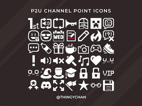 65 Twitch Channel Point Icons Etsy