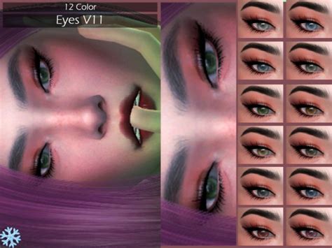 The Sims Resource Eyes V11 By Lisaminicatsims Sims 4 Downloads