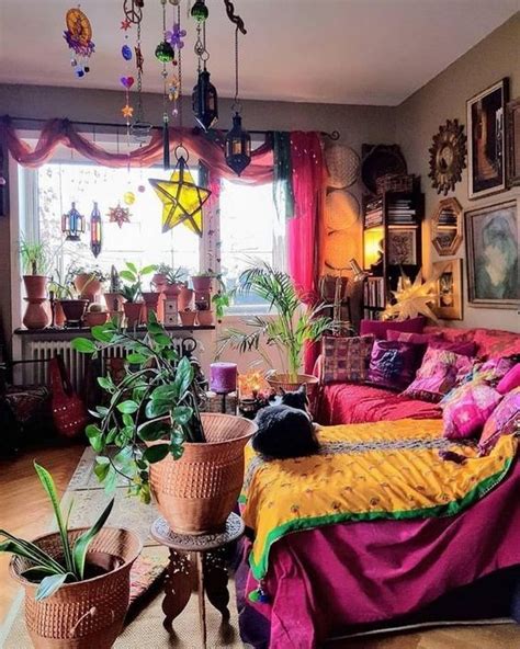 Boho Bedroom Decor Hippie Bohemian Style Plants 36 In 2020 Boho