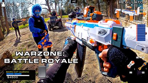Nerf Meets Call Of Duty Warzone Battle Royale First Person Shooter