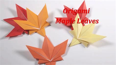 Origami Maple Leaf Origami Maple Leaf Origami Design Origami