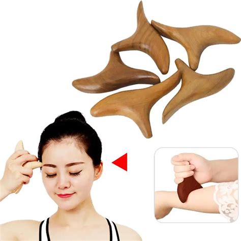 High Quality Acupuncture Massage Rod Acupuncture Point Rod Foot Massage Tool Camphor Wood