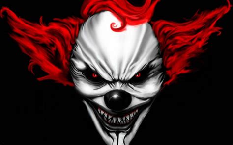 Dark Evil Clown Hd Wallpaper Background Image 1920x1200 Id642262