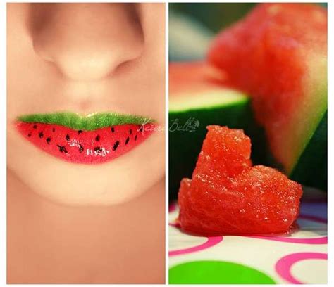 Fruity Makeup Lip Make Up Watermelon Crazy Lipstick