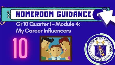 Homeroom Guidance Grade 10 Quarter 1 Module 4 Youtube