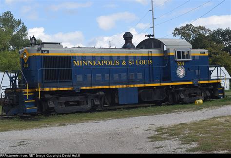 Minneapolis And St Louis Railroad Aka Peoria Gateway Engine 244 Boone Ia
