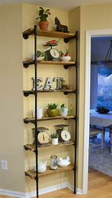Diy Gas Pipe Shelves Images