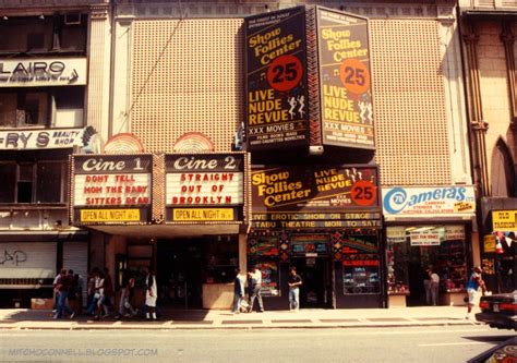 1980s Snapshots Of New York Citys 42nd Street Flashbak