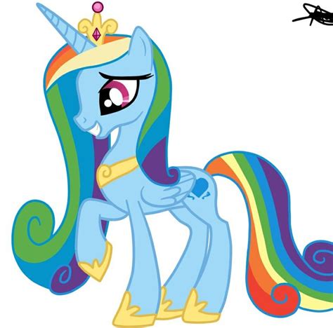 Princess Rainbow Cadence Desenhos Kawaii Pôneis My Little Pony