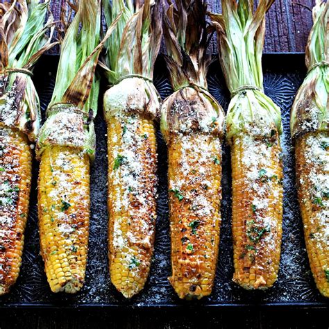 Pat corn kernels dry with paper towels. Grilled Corn - Simply Sated