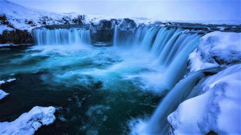 Winter Waterfall Wallpapers Top Free Winter Waterfall Backgrounds