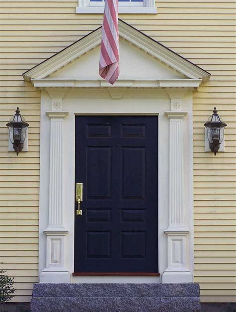 Colonial Exterior Front Door Entry Trim