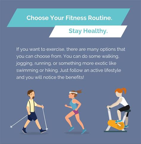 Stay Healthy By Choosing Your Fitness Routine Visit