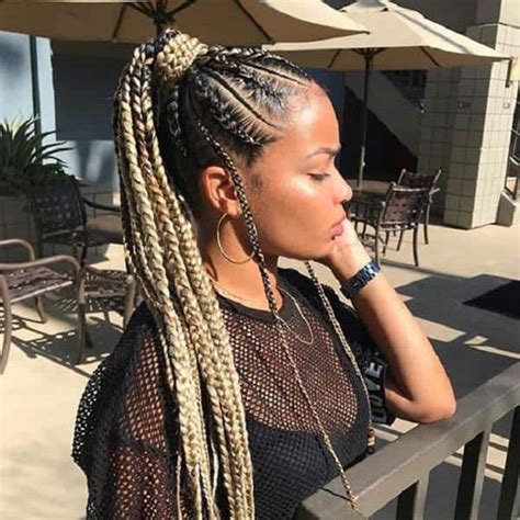 High Ponytail Braids Styling Ideas To Copy In