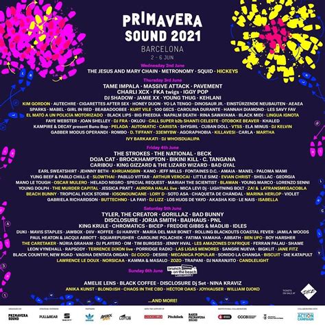 It's one of the most successful festivals in this. Khruangbin added to Primavera Sound 2021 : Khruangbin