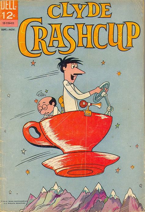 Clyde Crashcup Classic Cartoon Characters Dell Comic Old Cartoon