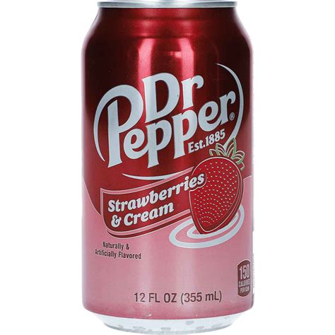Dr Pepper Strawberries And Cream Usa 355ml Online Kaufen Im World Of