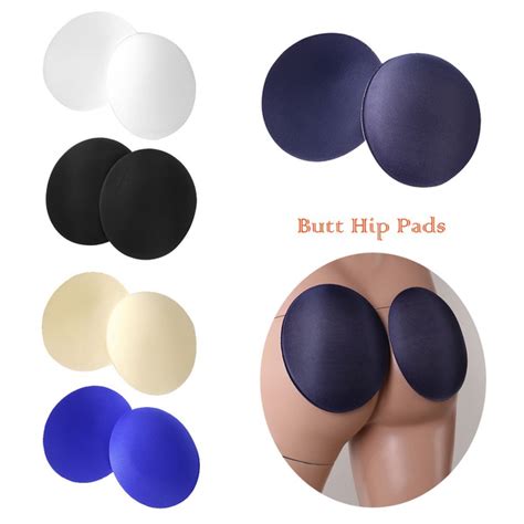 1 Pair Foam Butt Pads Rear Enhancing Lifter Breathable Removable Thick Contour Hip Pads For