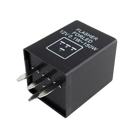 4 Pin Electronic Led Flasher Relay Fix For Led Turn Signal Bulbs Hyper