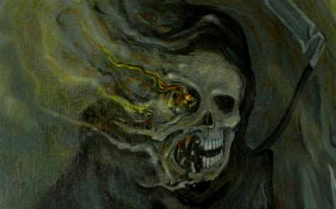 Dark Grim Reaper Hd Wallpaper