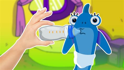 Dibusymas Baby Shark Cartoon 💕 Superhero Play Doh Stop Motion Videos