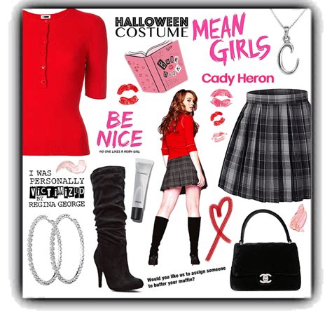 Halloween Costume Mean Girls Cady Heron Outfit ShopLook Mean