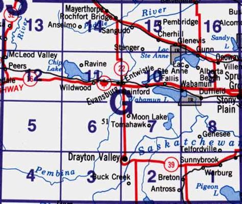 The hamlet is located in census division no. Canada Topo Maps NTS Block 083G - Map Town