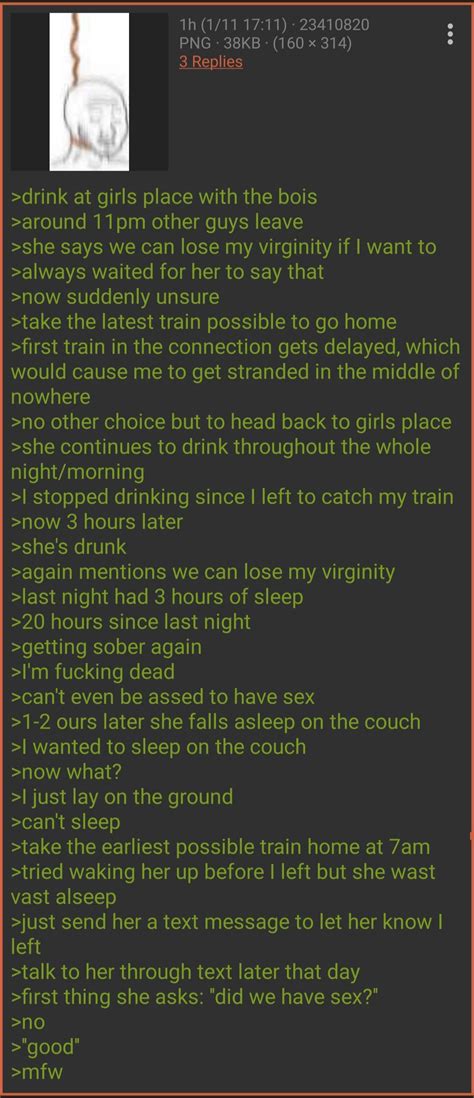 Anon Almost Had Sex R Greentext