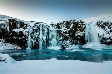 Frozen Waterfall Royalty Free Stock Photo And Image