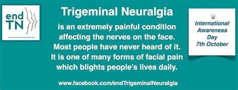 End Trigeminal Neuralgia Trigeminal Neuralgia Awareness