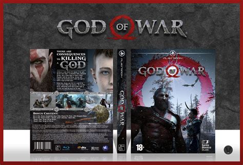 God Of War Playstation 4 Box Art Cover By Vince1990