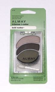 Almay Trio I Color Shimmer Eye Shadow I Kit Bold Nudes For Green